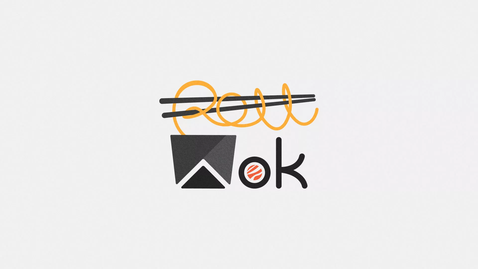 Разработка логотипа в Пскове для суши-бара «Roll Wok Club» Разработка логотипа в Пскове для суши-бара «Roll Wok Club»