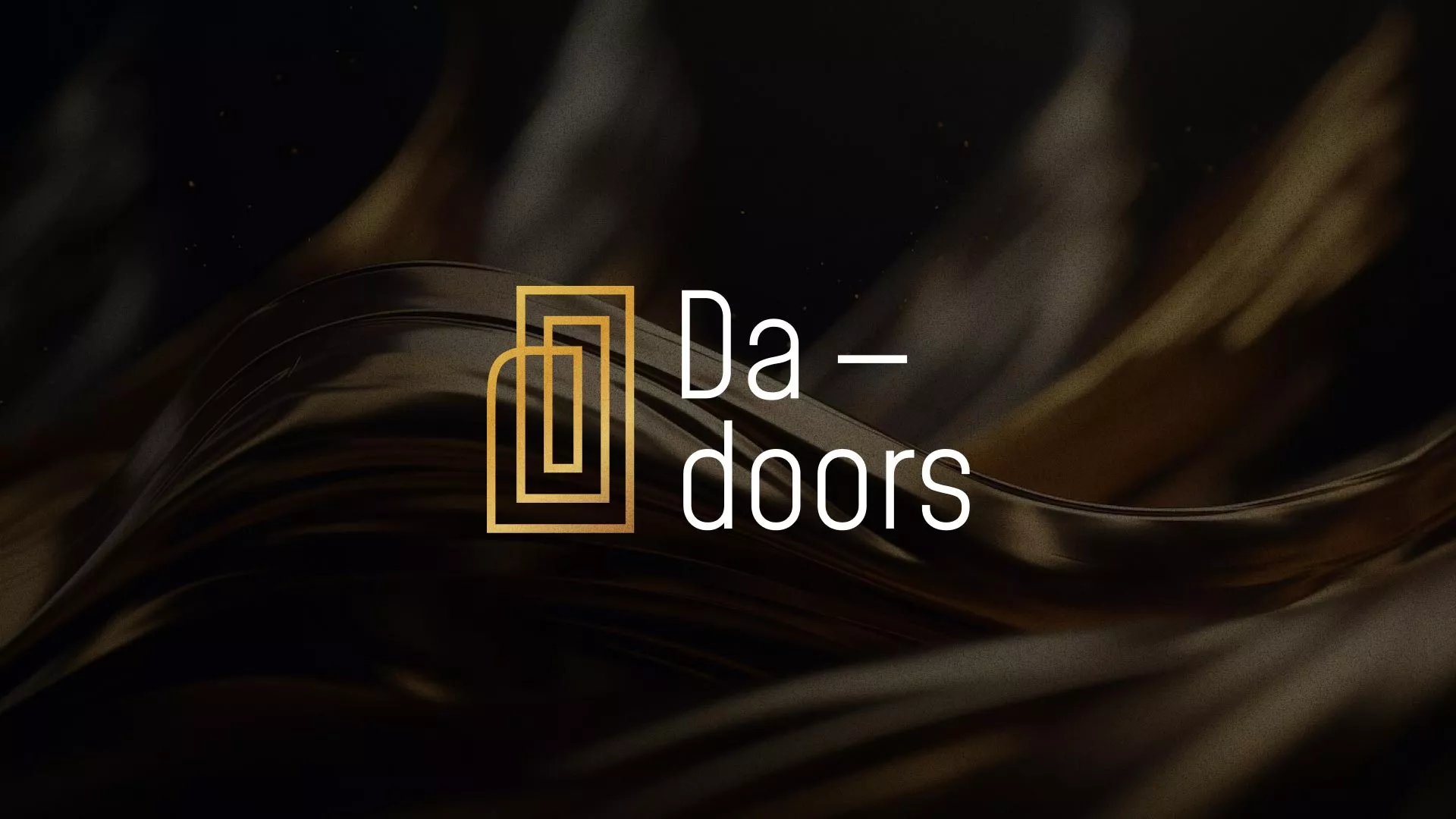 Разработка логотипа для компании «DA-DOORS» в Пскове